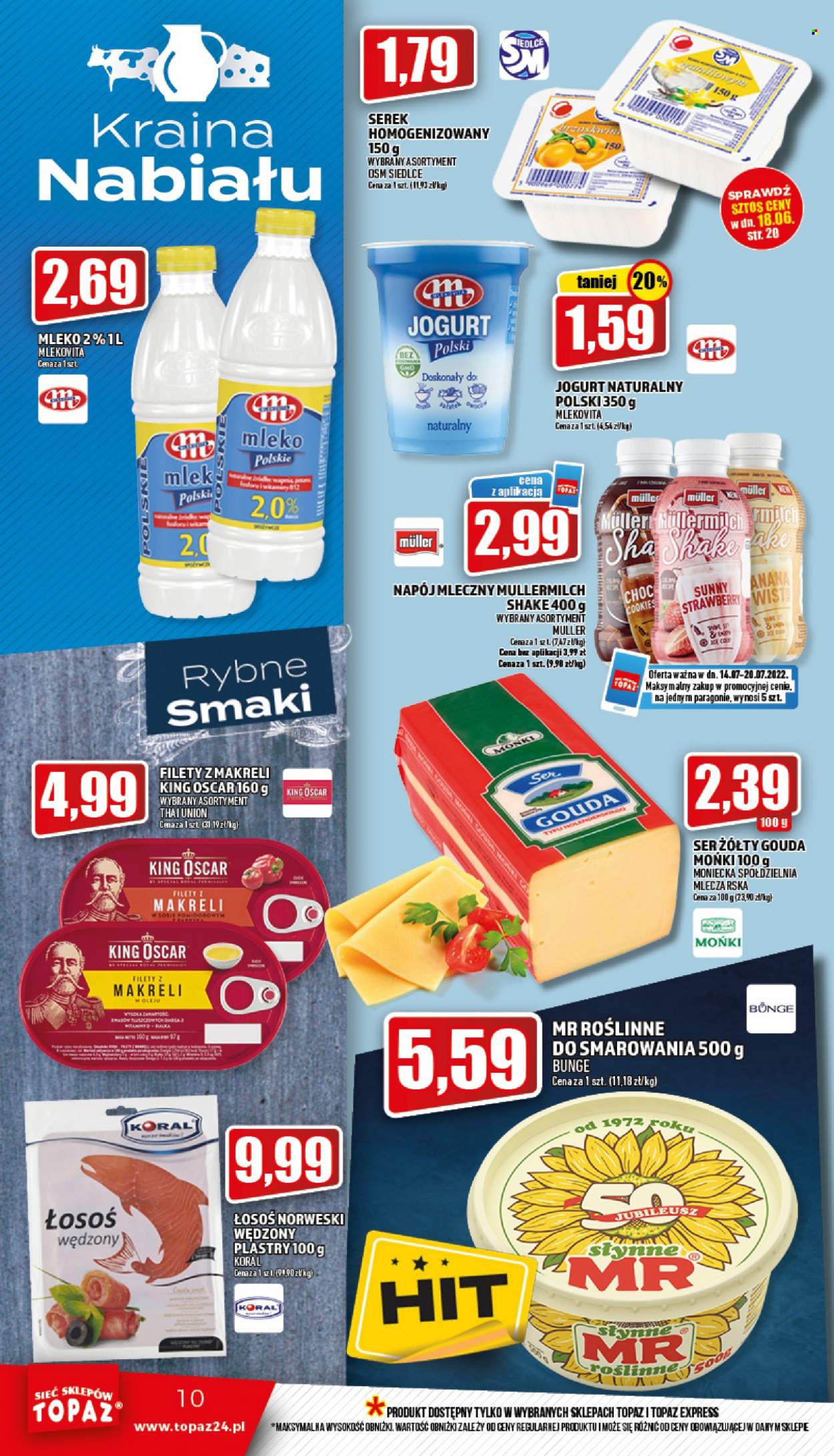 Gazetka Topaz - 14.07.2022 - 20.07.2022. Strona 10