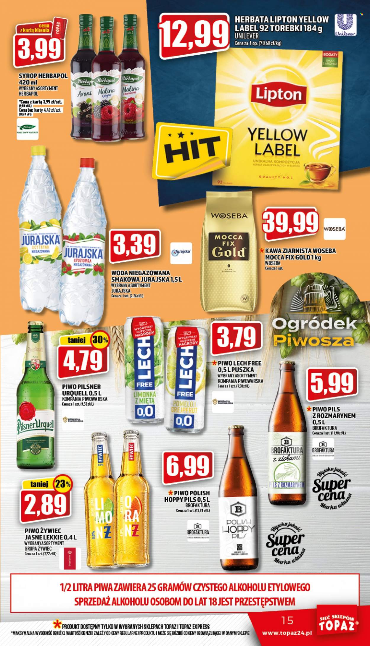 Gazetka Topaz - 14.07.2022 - 20.07.2022. Strona 15