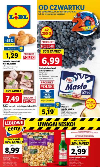 Gazetka Lidl - 14.07.2022 - 16.07.2022.