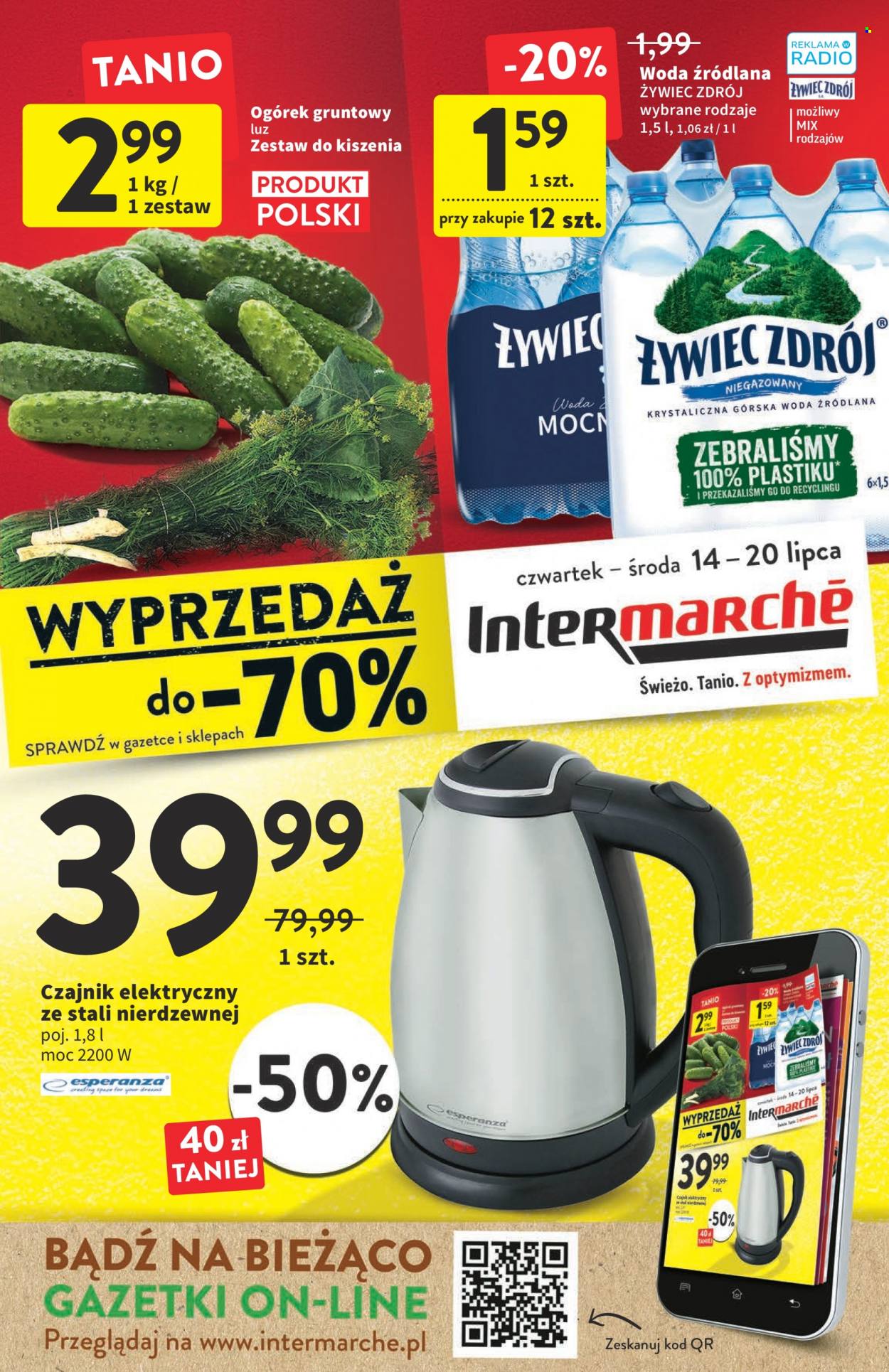 Gazetka Intermarché - 14.07.2022 - 20.07.2022. Strona 1