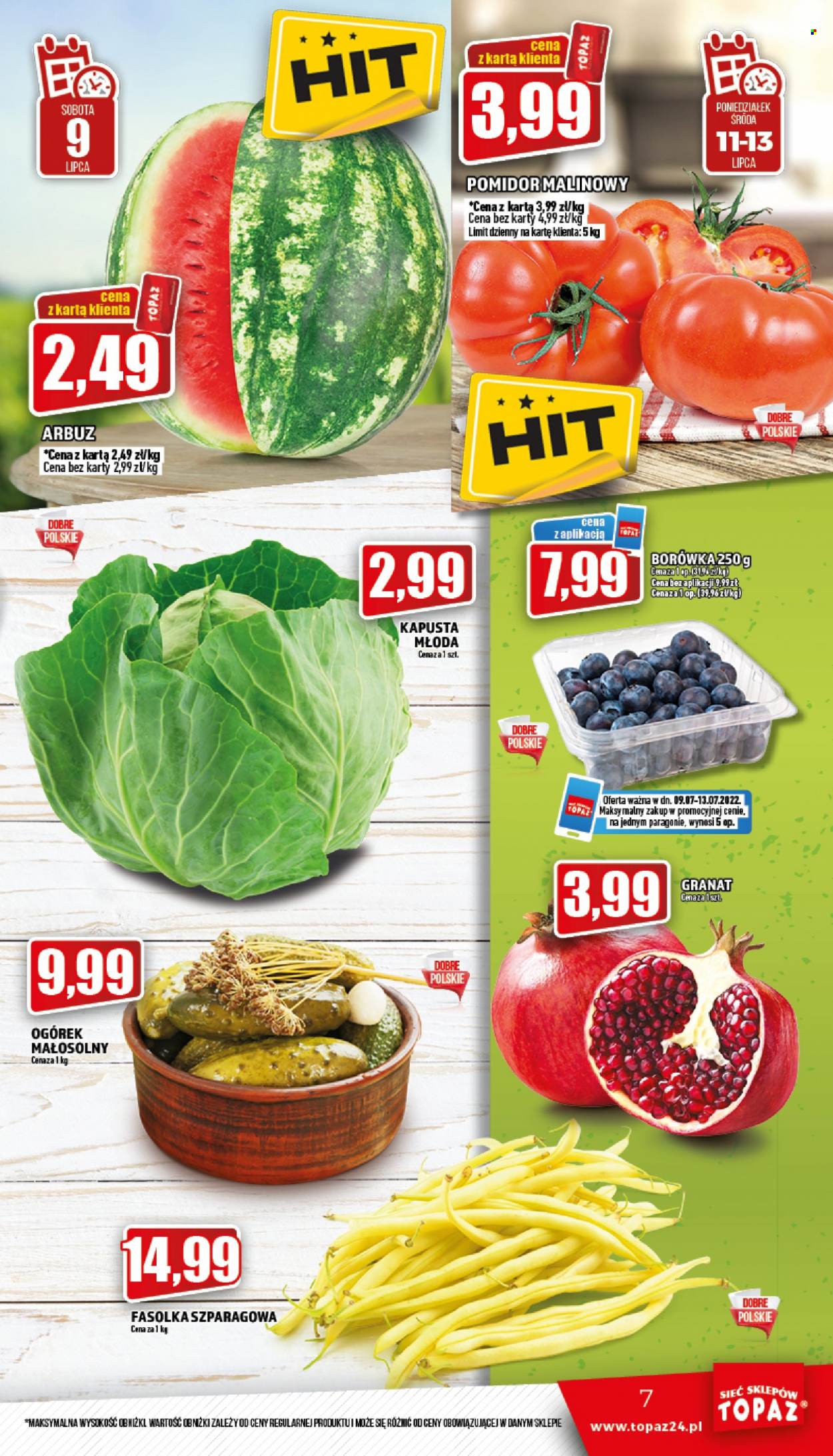 Gazetka Topaz - 9.07.2022 - 13.07.2022. Strona 7