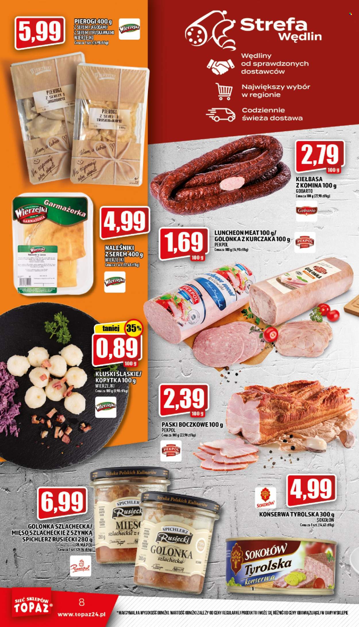 Gazetka Topaz - 9.07.2022 - 13.07.2022. Strona 8