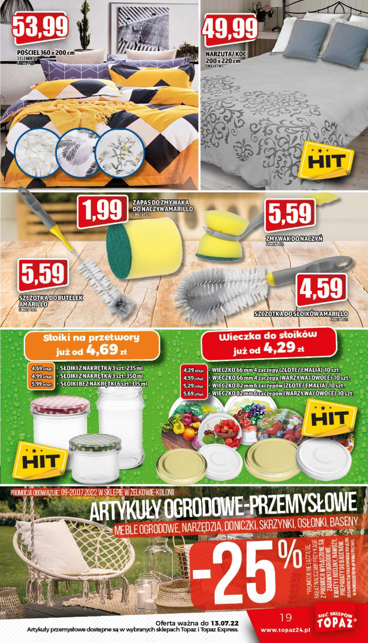 Gazetka Topaz - 9.07.2022 - 13.07.2022. Strona 19