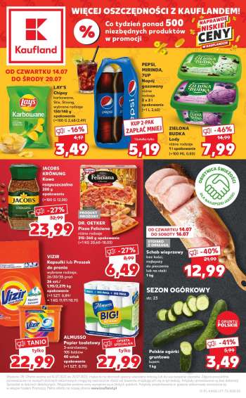 Gazetka Kaufland - 14.07.2022 - 20.07.2022.