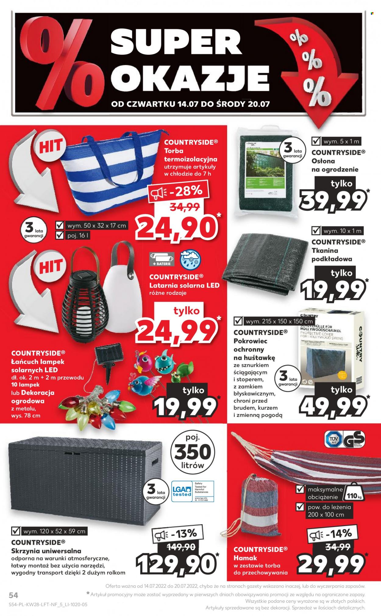 Gazetka Kaufland - 14.07.2022 - 20.07.2022. Strona 54