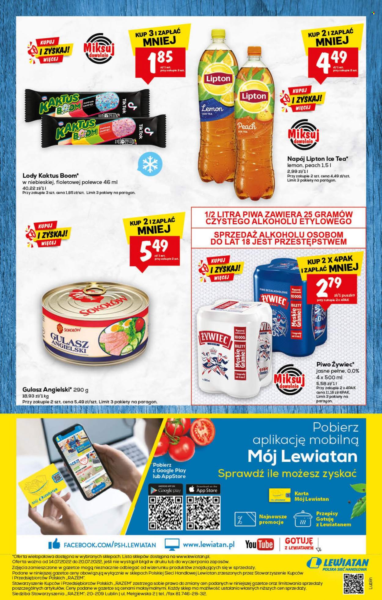 Gazetka Lewiatan - 14.07.2022 - 20.07.2022. Strona 8