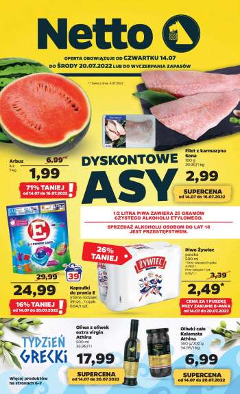 Gazetka Netto - 14.07.2022 - 20.07.2022.