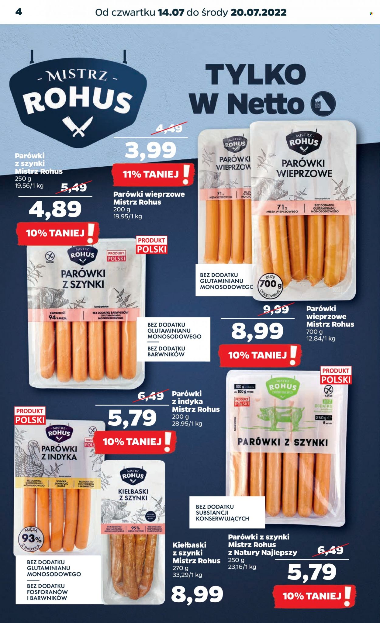 Gazetka Netto - 14.07.2022 - 20.07.2022. Strona 4