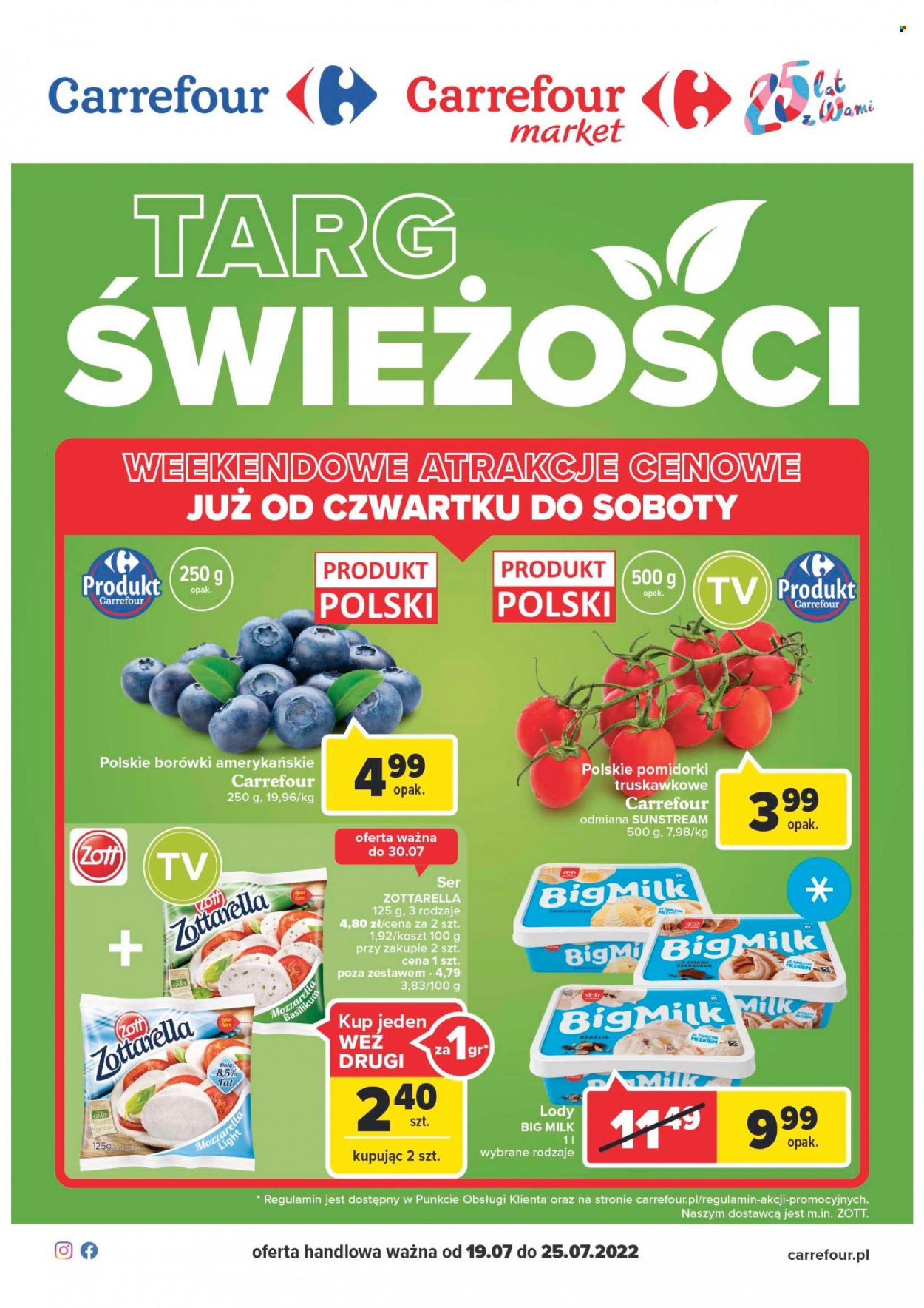 Gazetka Carrefour - 19.07.2022 - 25.07.2022. Strona 1
