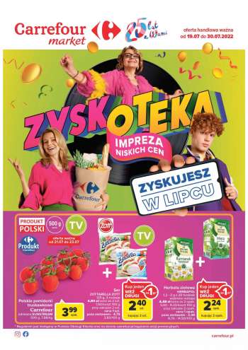 Gazetka Carrefour Market - 19.07.2022 - 30.07.2022.