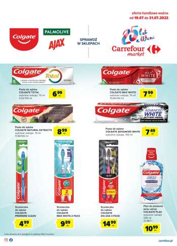 Gazetka Carrefour Market - 19.07.2022 - 31.07.2022.