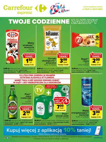 Gazetka Carrefour Express - 19.07.2022 - 25.07.2022.