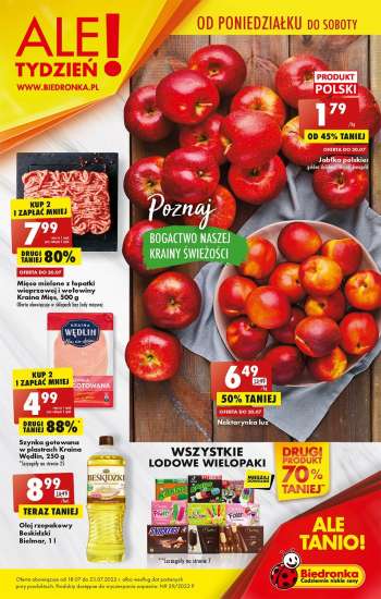 Gazetka Biedronka - 18.07.2022 - 23.07.2022.