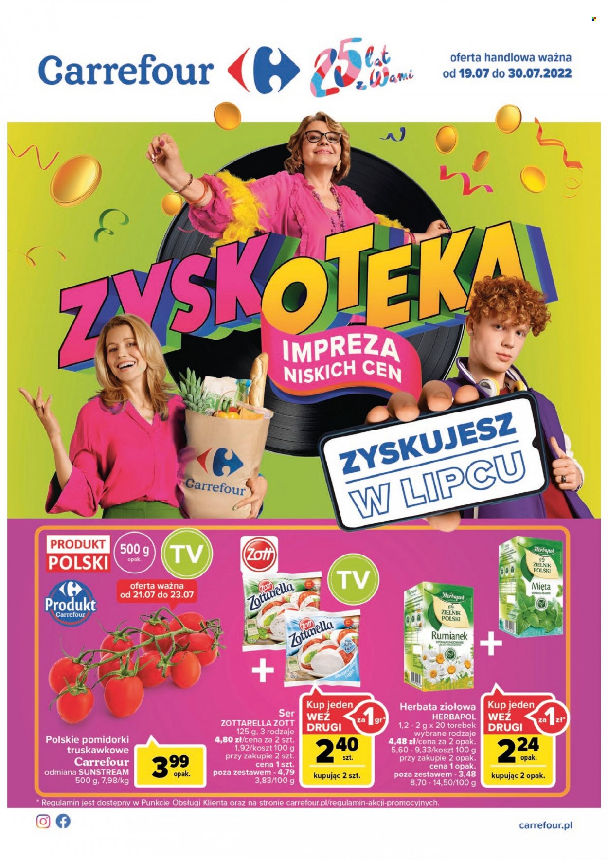 Gazetka Carrefour - 19.07.2022 - 30.07.2022. Strona 1