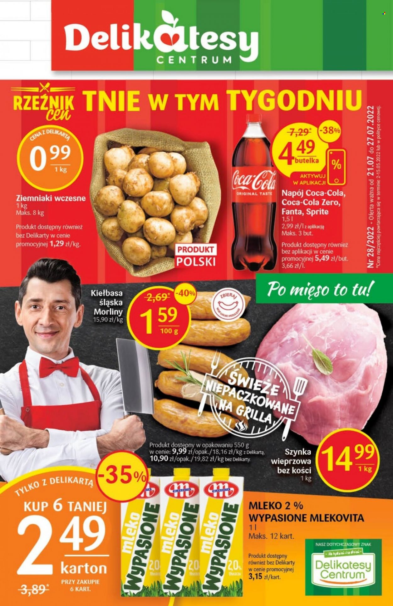 Gazetka Delikatesy Centrum - 21.07.2022 - 27.07.2022. Strona 1