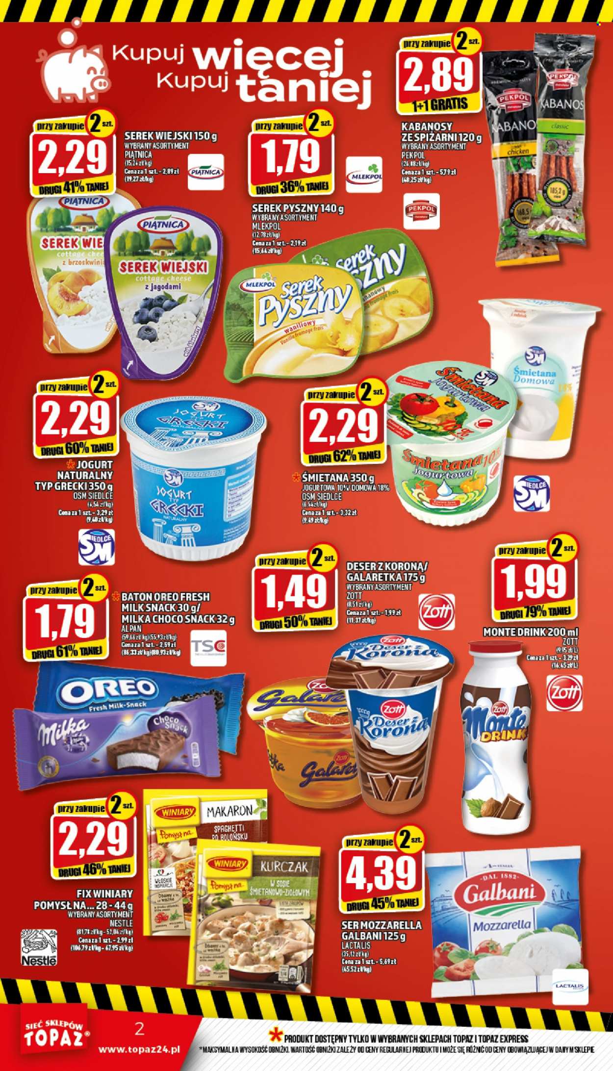 Gazetka Topaz - 21.07.2022 - 27.07.2022. Strona 2