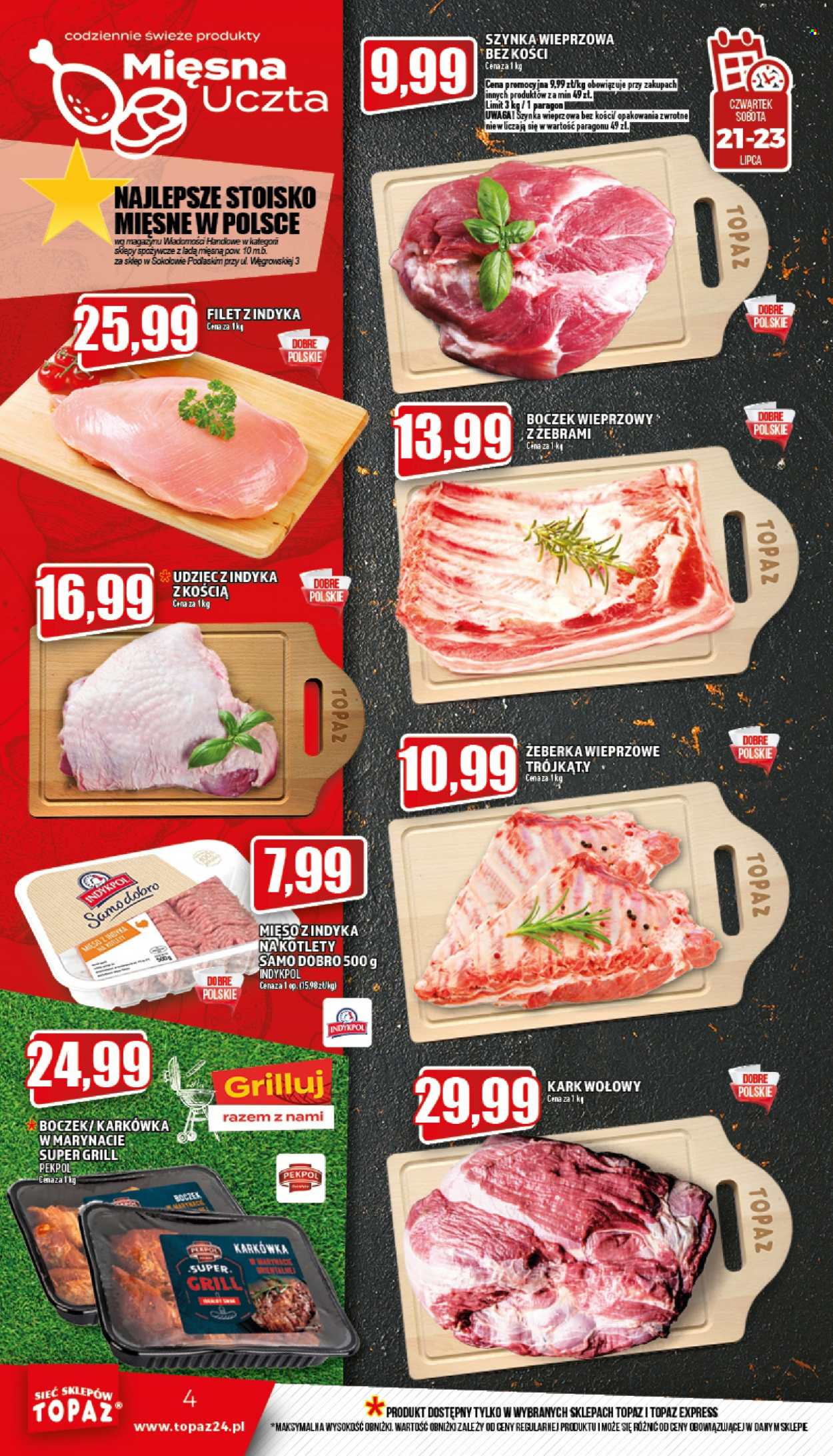 Gazetka Topaz - 21.07.2022 - 27.07.2022. Strona 4