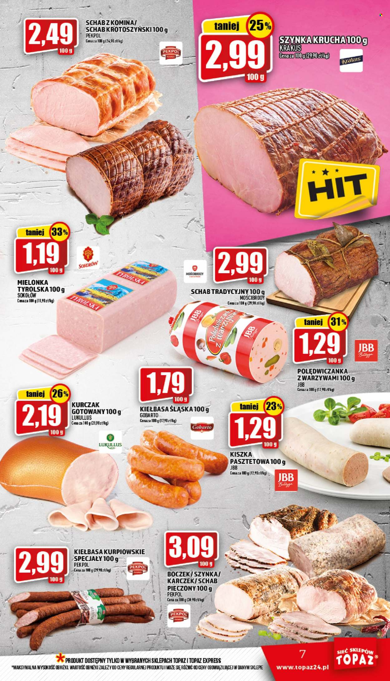 Gazetka Topaz - 21.07.2022 - 27.07.2022. Strona 7