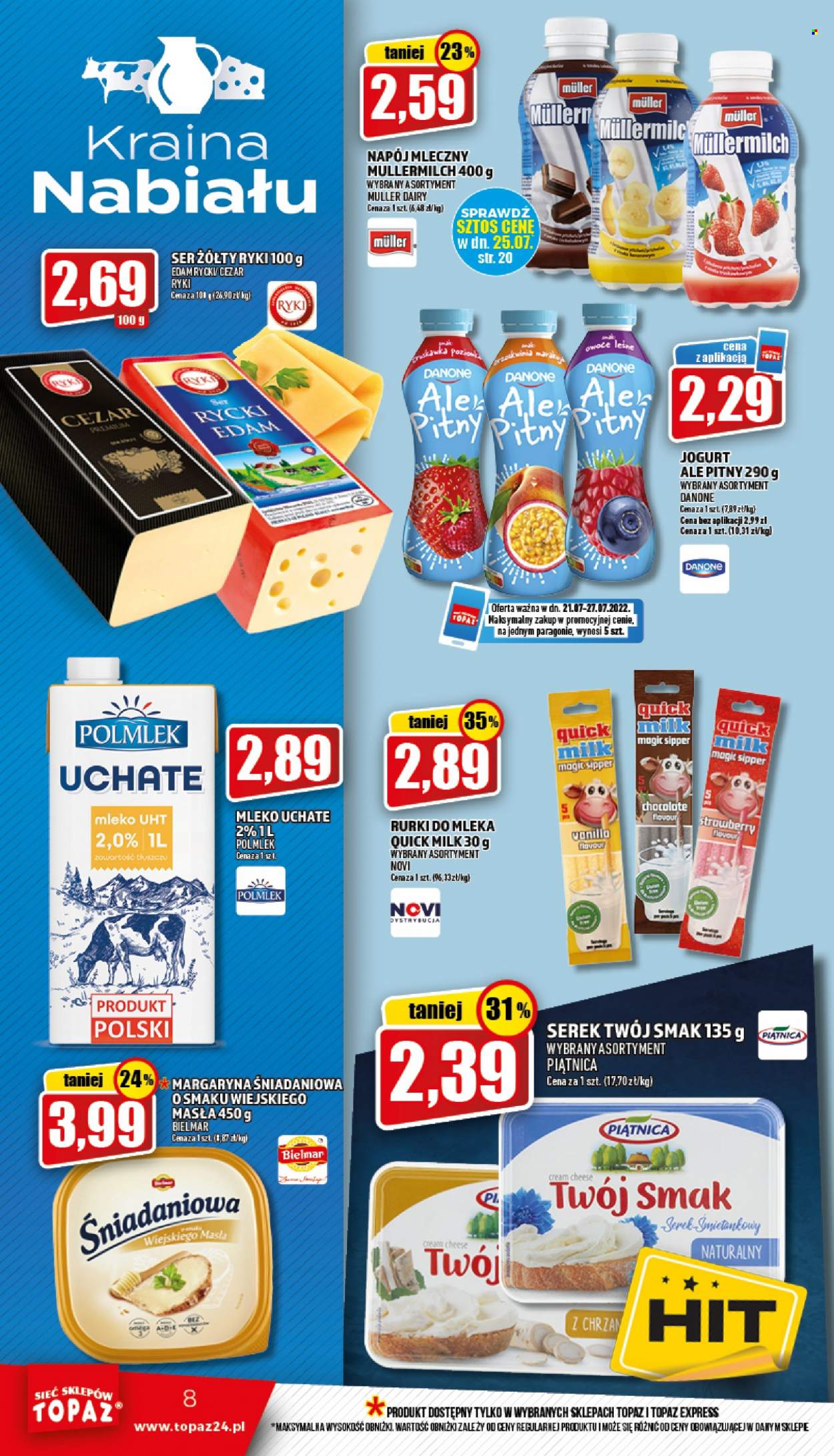 Gazetka Topaz - 21.07.2022 - 27.07.2022. Strona 8