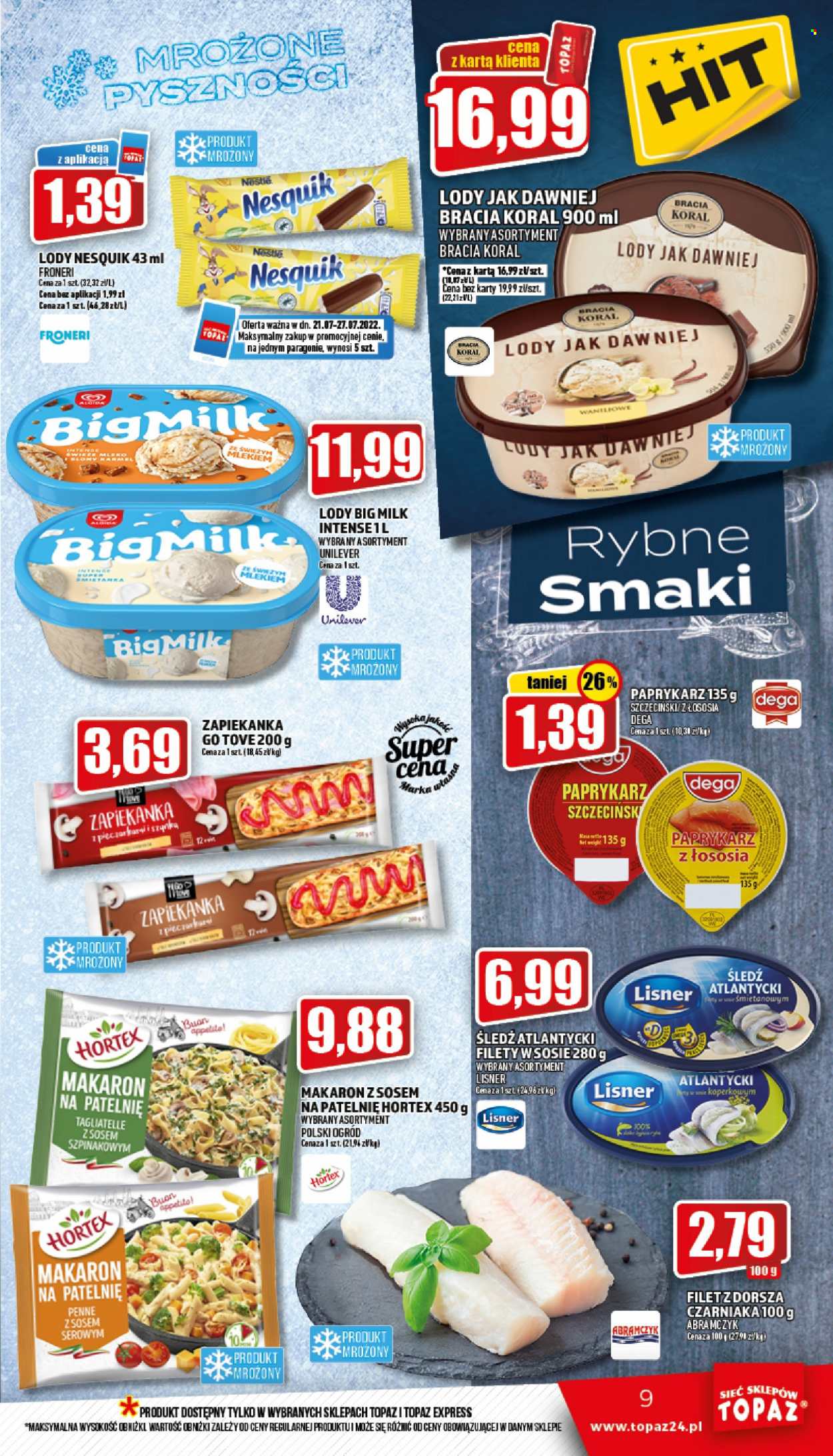 Gazetka Topaz - 21.07.2022 - 27.07.2022. Strona 9