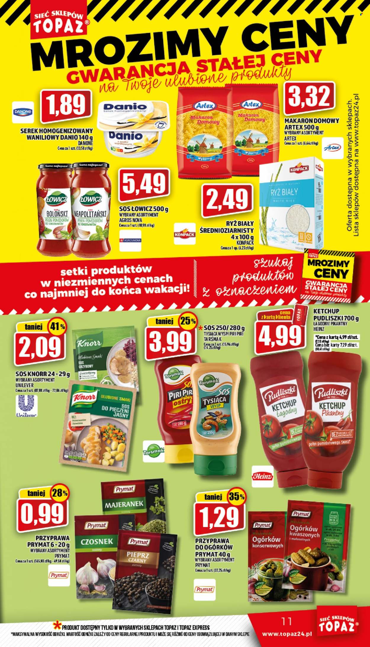 Gazetka Topaz - 21.07.2022 - 27.07.2022. Strona 11