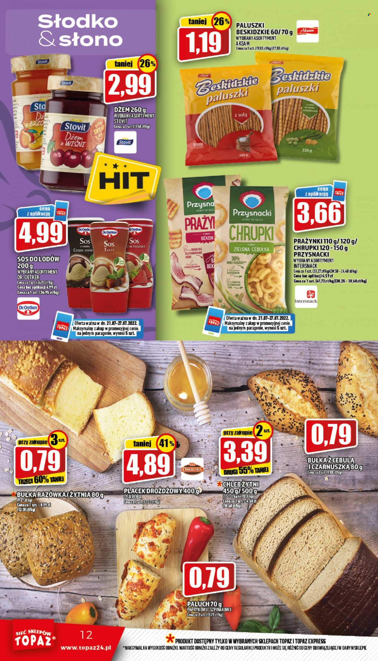 Gazetka Topaz - 21.07.2022 - 27.07.2022. Strona 12