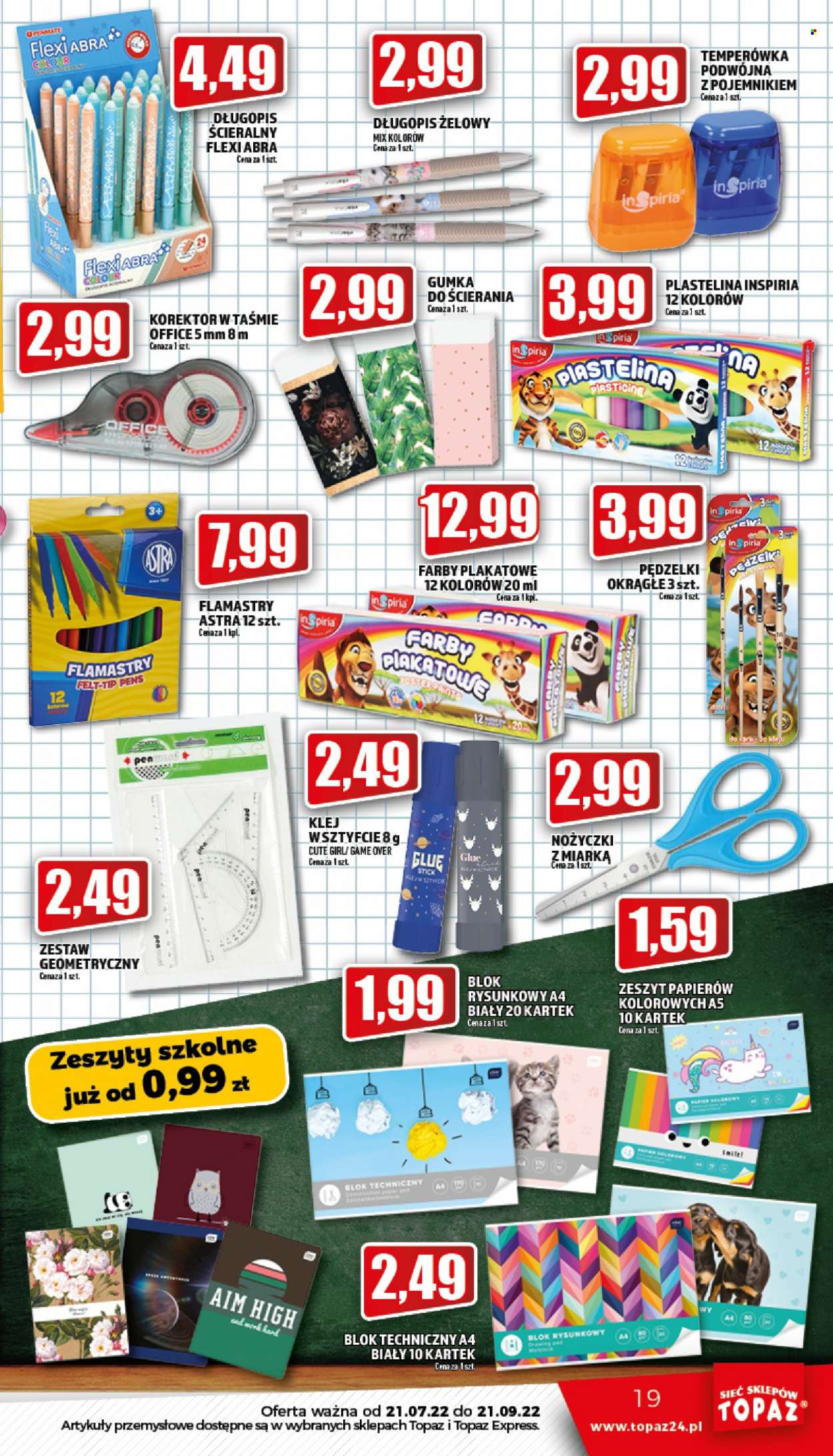 Gazetka Topaz - 21.07.2022 - 27.07.2022. Strona 19