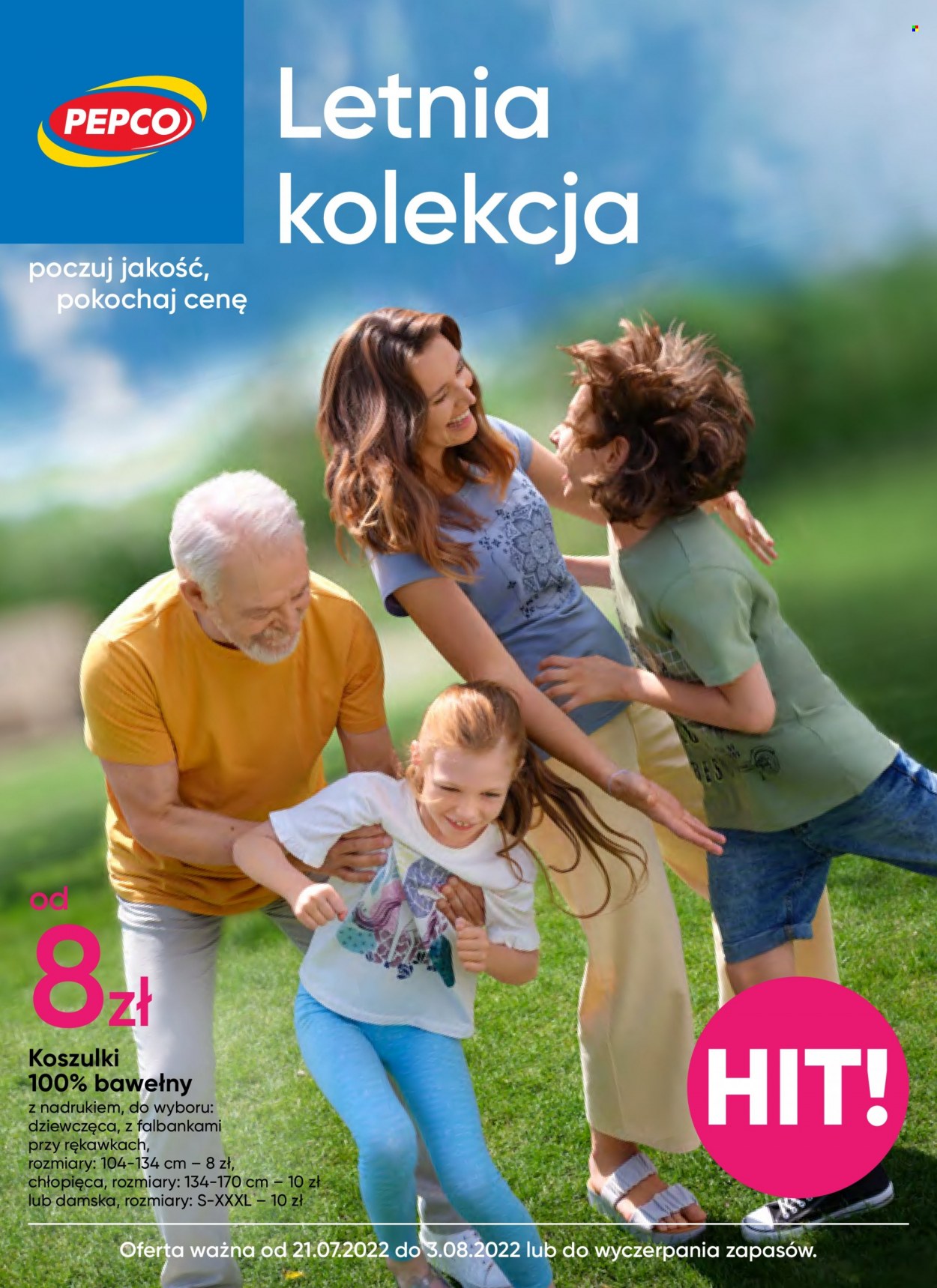 Gazetka Pepco - 21.07.2022 - 3.08.2022. Strona 1