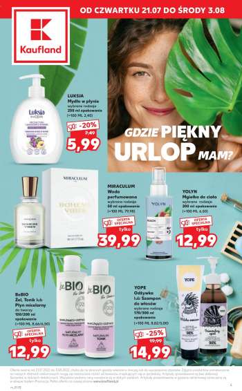 Gazetka Kaufland - 21.07.2022 - 3.08.2022.