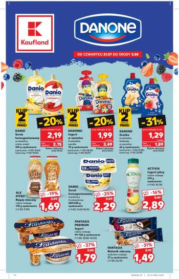 Gazetka Kaufland - 21.07.2022 - 3.08.2022.