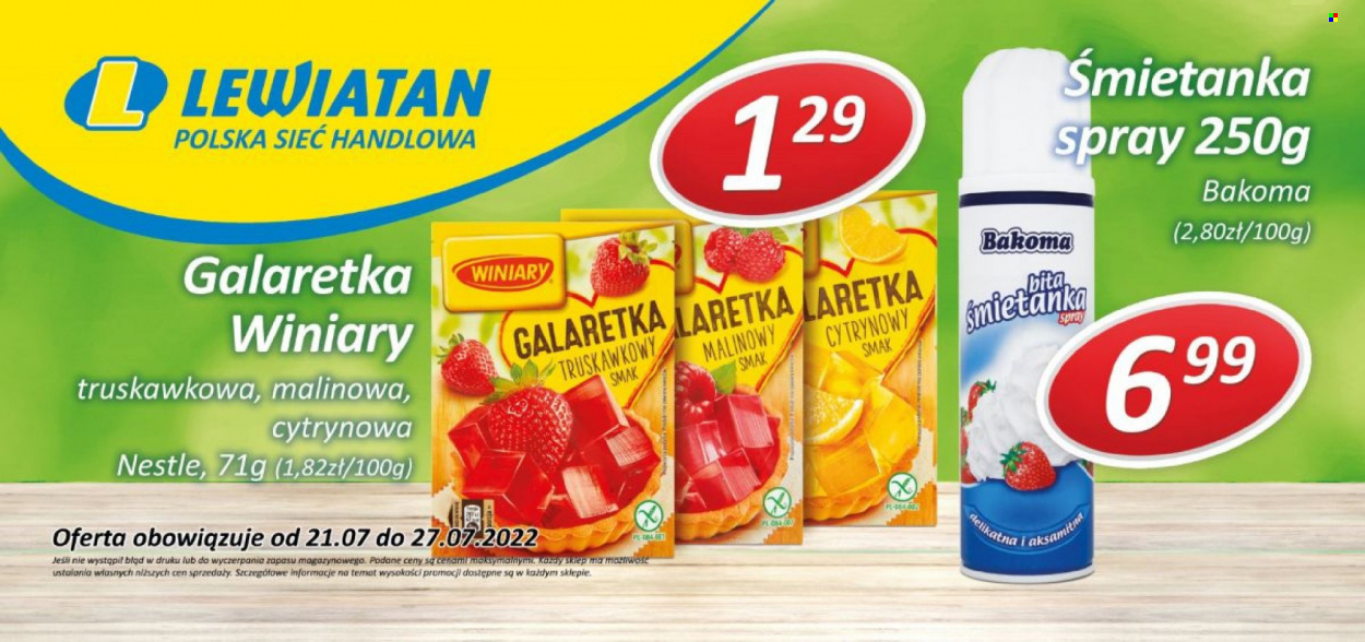 Gazetka Lewiatan - 21.07.2022 - 27.07.2022. Strona 2