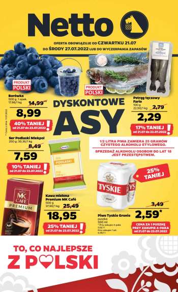 Gazetka Netto - 21.07.2022 - 27.07.2022.