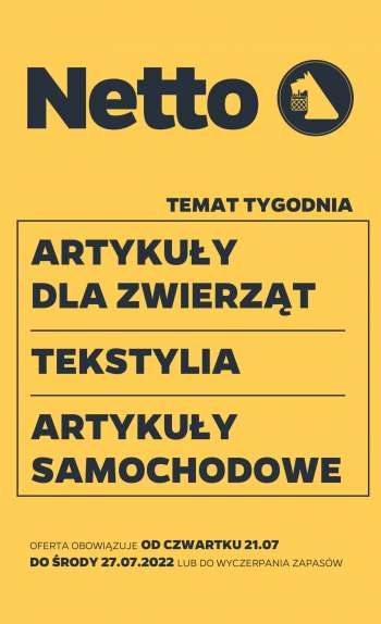 Gazetka Netto - 21.07.2022 - 27.07.2022.
