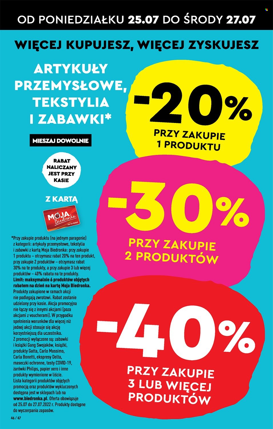 Gazetka Biedronka - 25.07.2022 - 30.07.2022. Strona 46