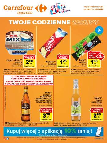 Gazetka Carrefour Express - 26.07.2022 - 1.08.2022.
