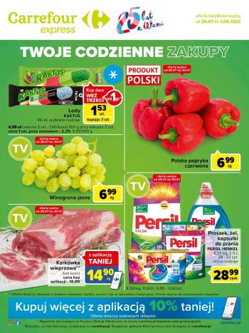 Gazetka Carrefour Express - 26.07.2022 - 1.08.2022.