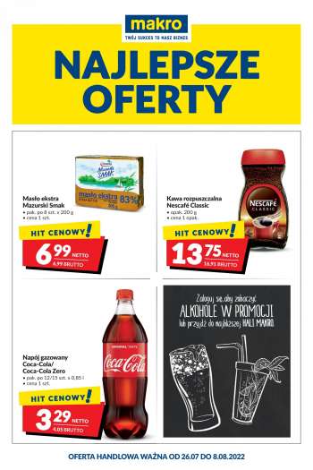 Gazetka Makro - 26.07.2022 - 8.08.2022.