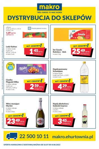 Gazetka Makro - 26.07.2022 - 8.08.2022.