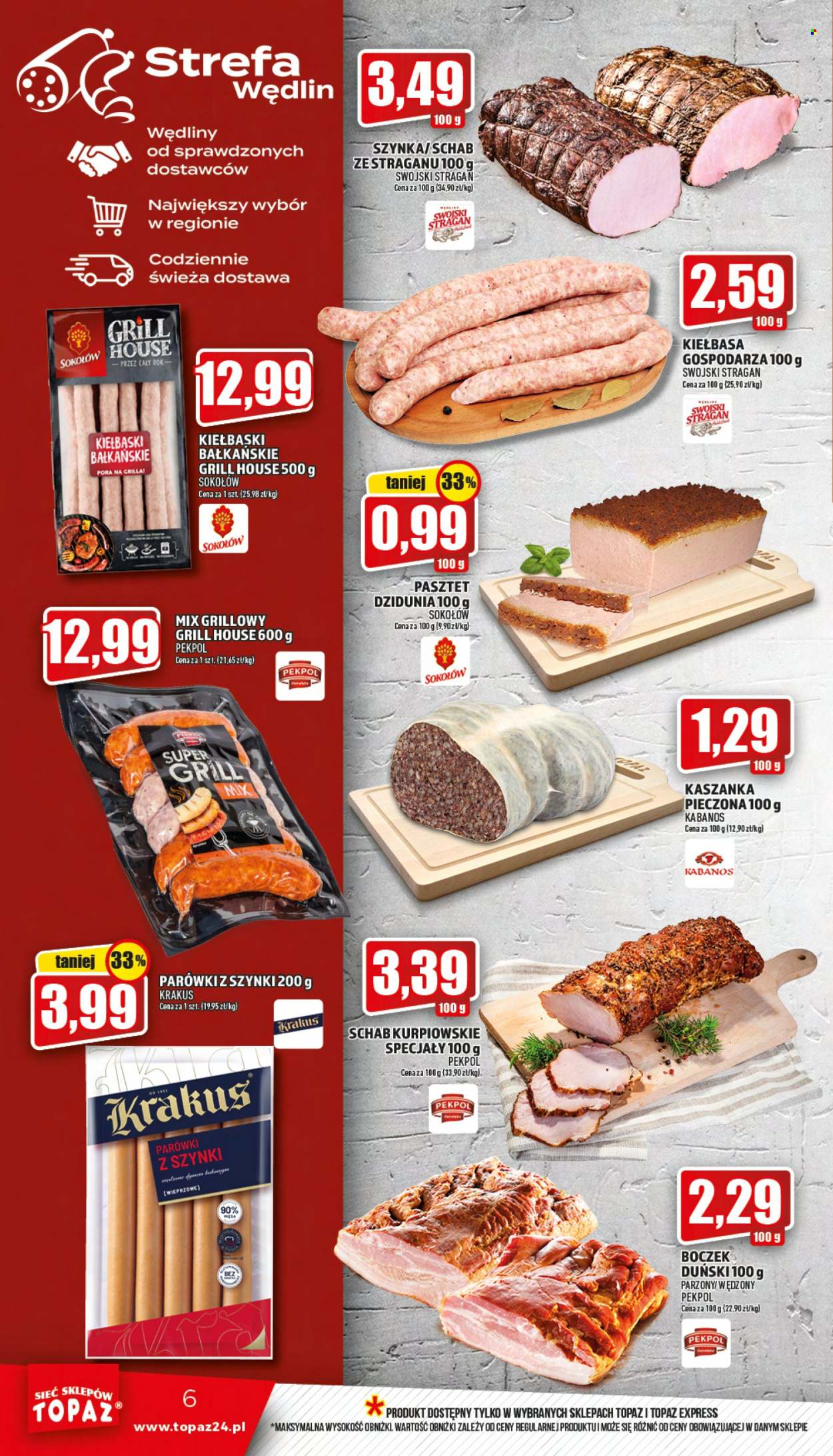 Gazetka Topaz - 28.07.2022 - 3.08.2022. Strona 6