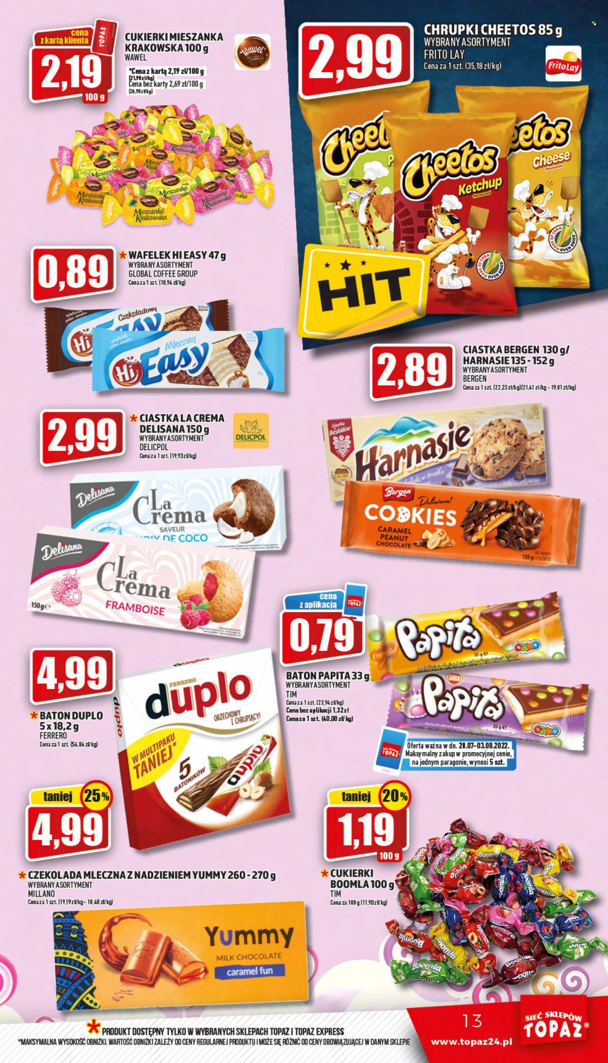 Gazetka Topaz - 28.07.2022 - 3.08.2022. Strona 13