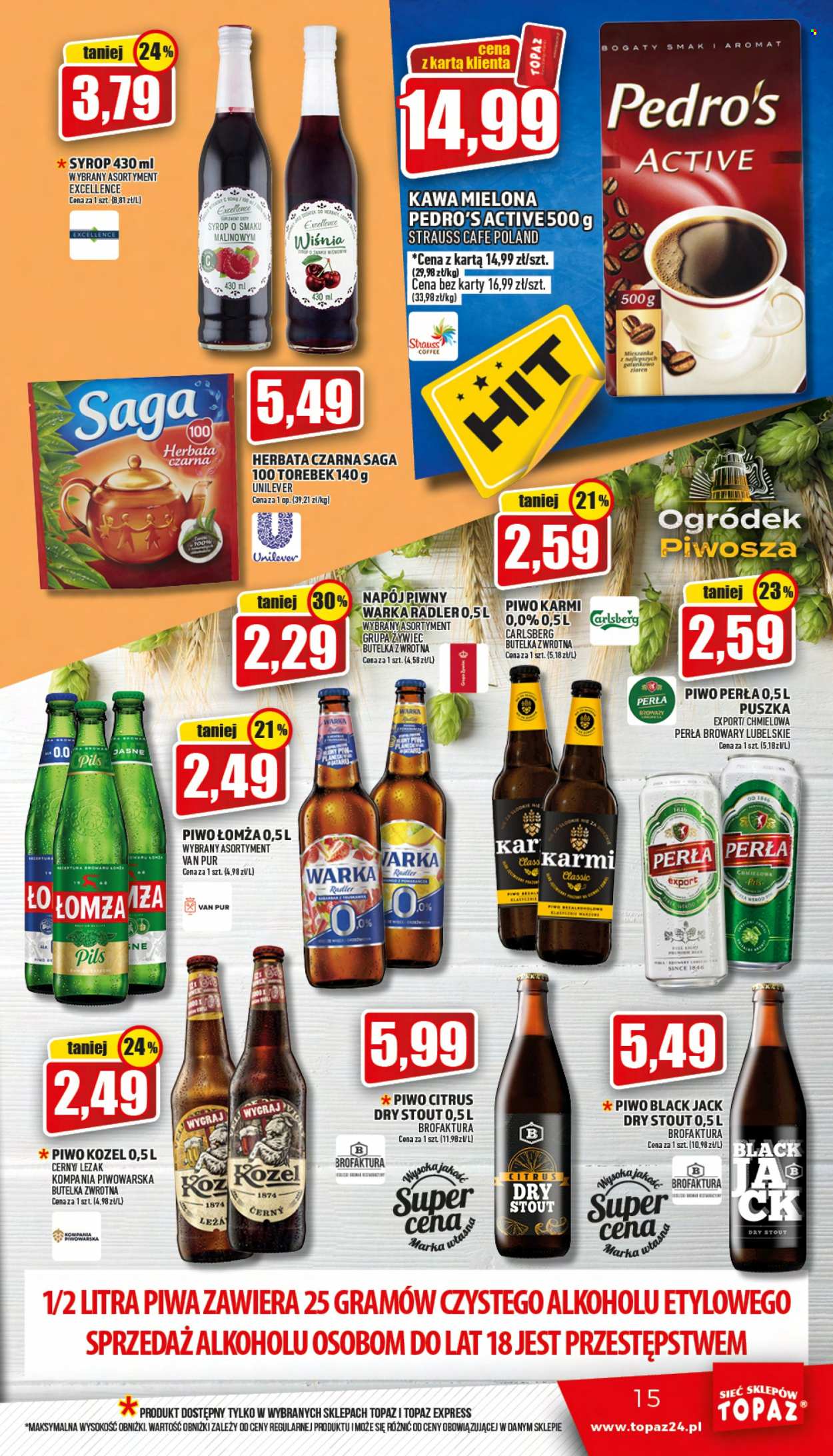 Gazetka Topaz - 28.07.2022 - 3.08.2022. Strona 15