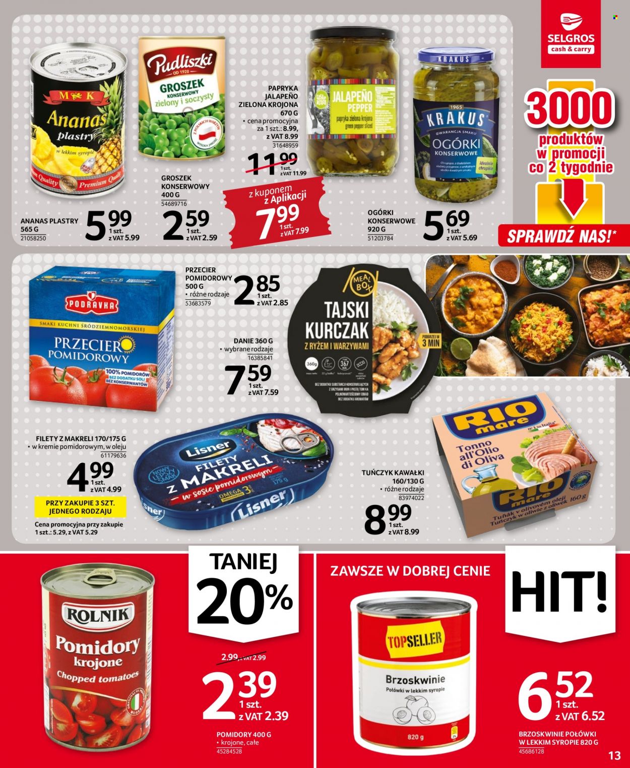 Gazetka Selgros - 28.07.2022 - 10.08.2022. Strona 13