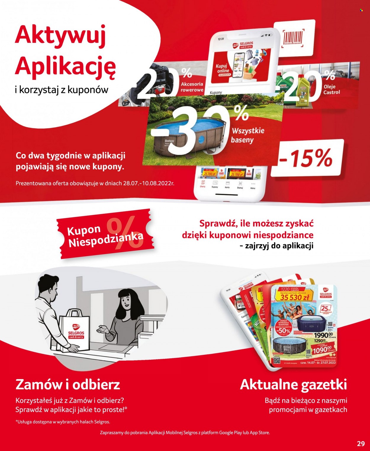 Gazetka Selgros - 28.07.2022 - 10.08.2022. Strona 29