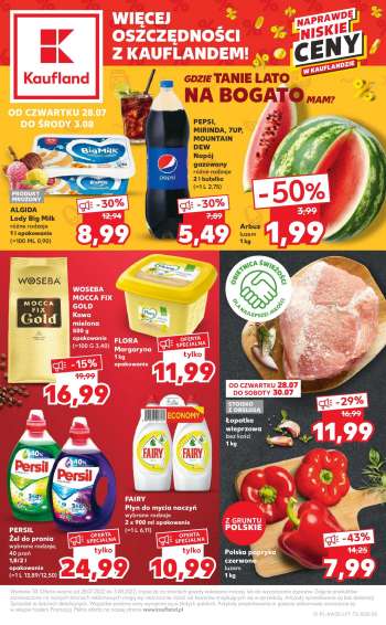 Gazetka Kaufland - 28.07.2022 - 3.08.2022.