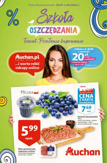 Gazetka Auchan - 28.07.2022 - 3.08.2022.