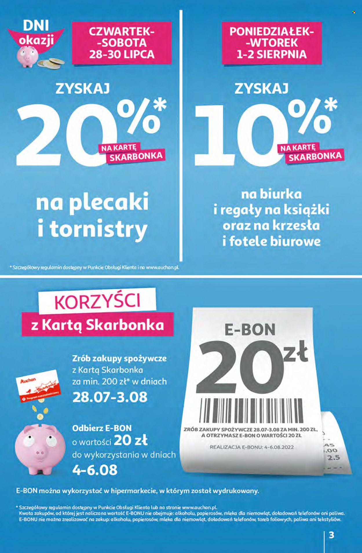 Gazetka Auchan - 28.07.2022 - 3.08.2022. Strona 3