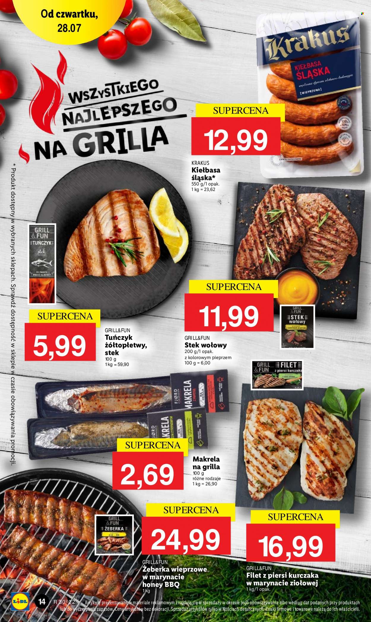 Gazetka Lidl - 28.07.2022 - 30.07.2022. Strona 14