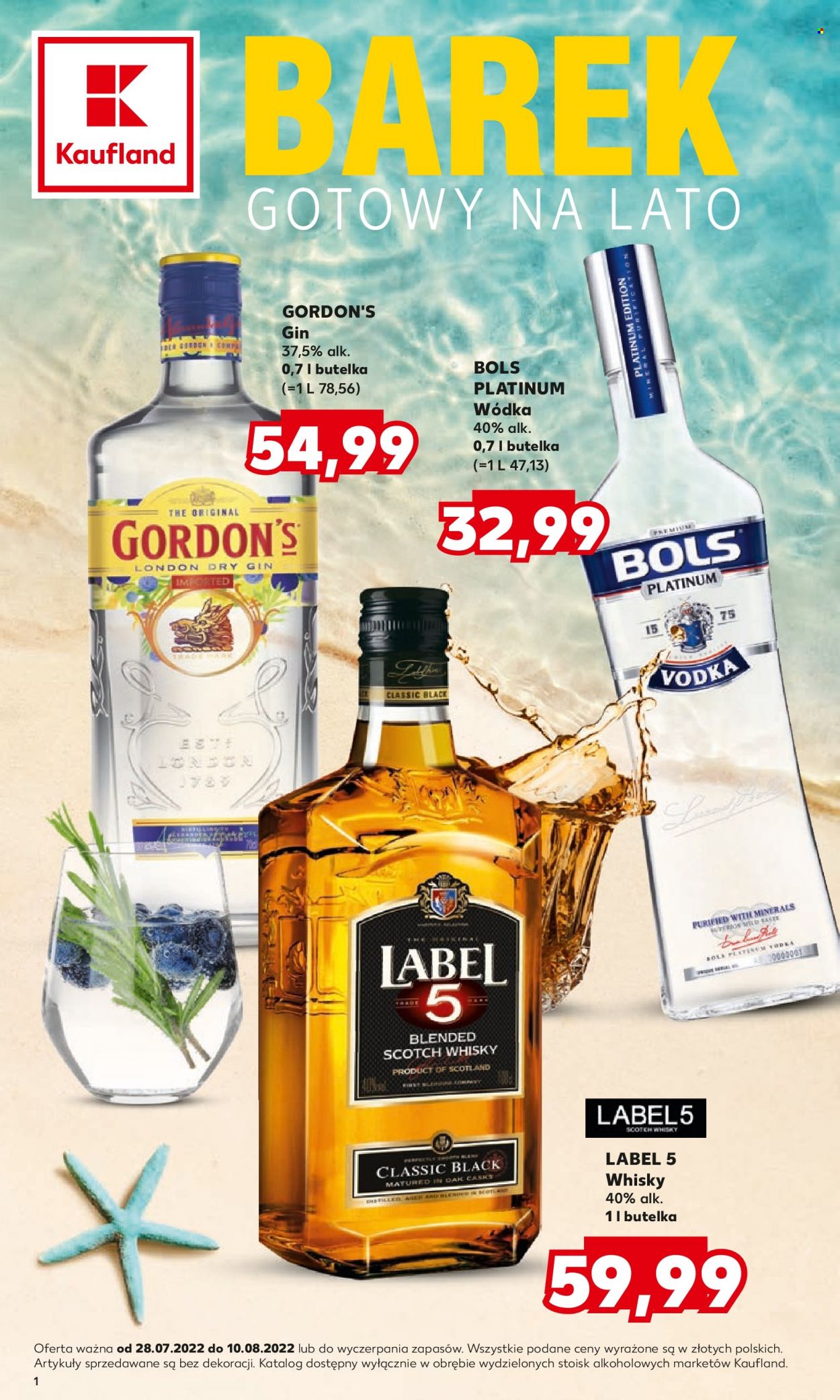 Gazetka Kaufland - 28.07.2022 - 10.08.2022. Strona 1