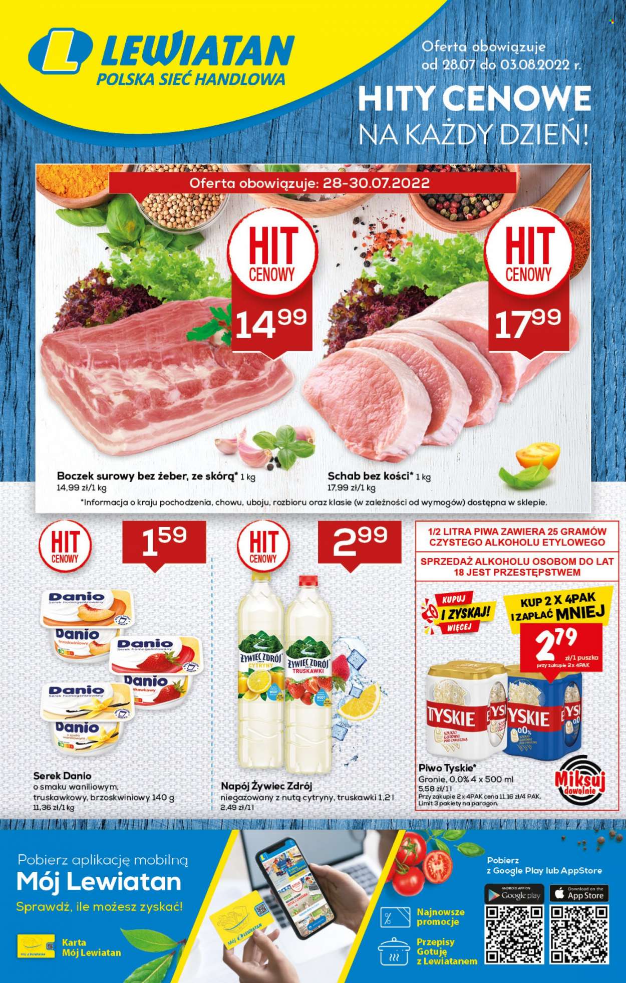 Gazetka Lewiatan - 28.07.2022 - 3.08.2022. Strona 1