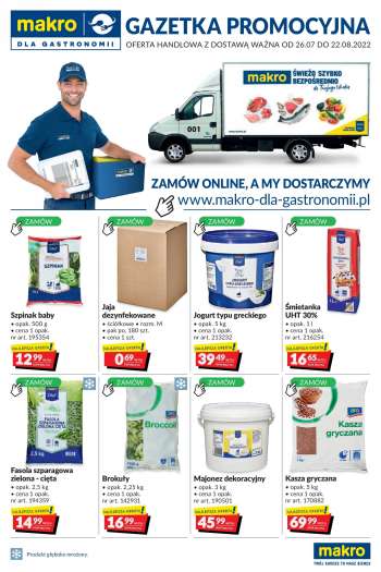 Gazetka Makro - 26.07.2022 - 22.08.2022.